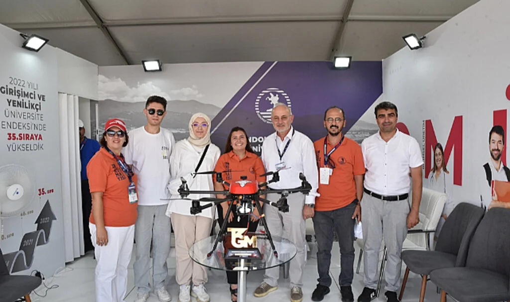 TEKNOFEST'de OMÜ standına yoğun ilgi