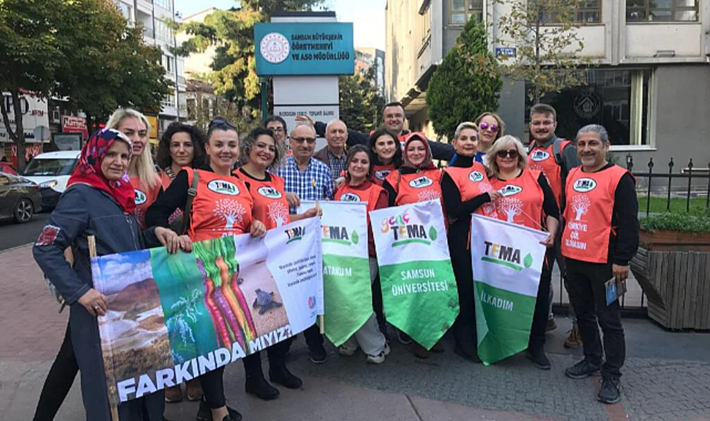 TEMA Samsun'dan Akbelen'e Destek 