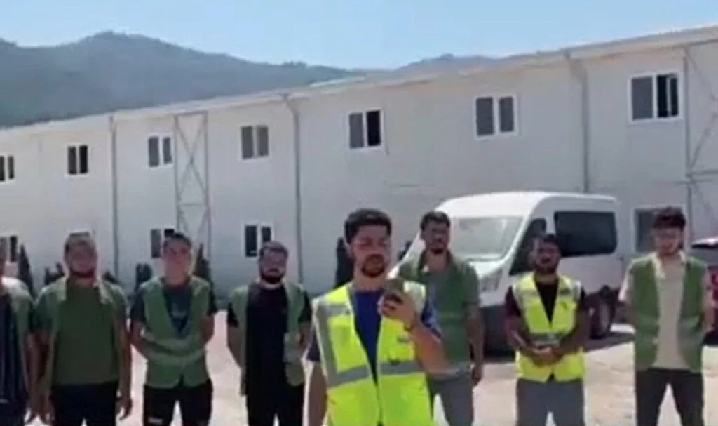 TOGG Fabrikası Şantiyesinde Çalışan İşçiler İş Bıraktı