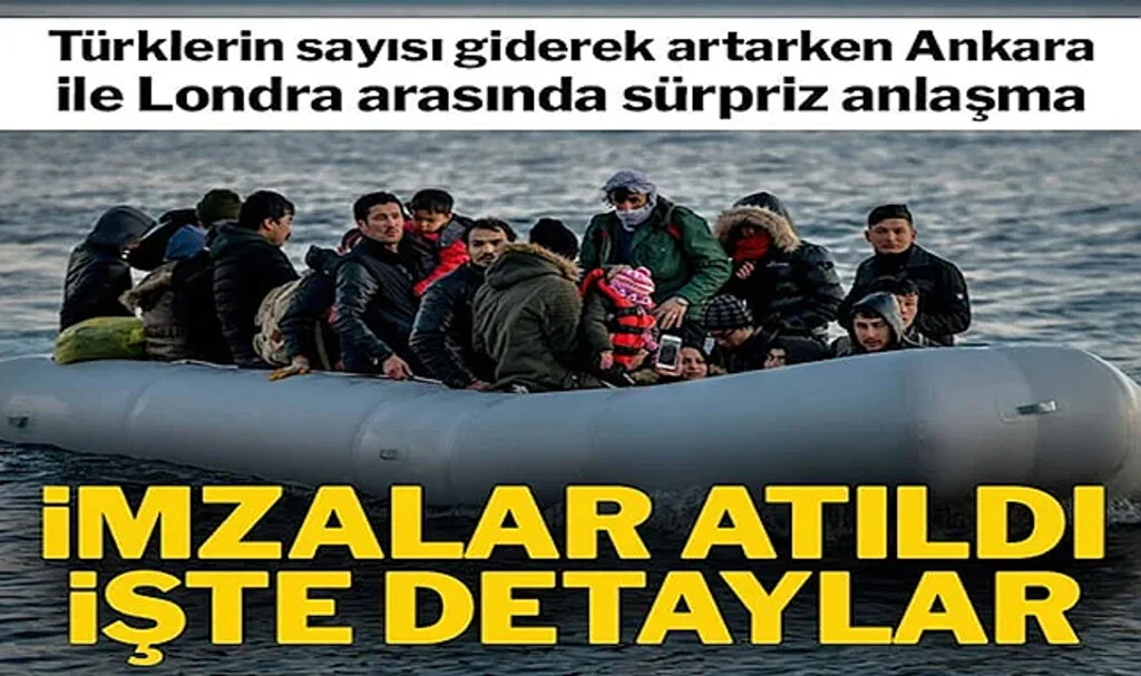 Türkiye ile İngiltere Arasında Anlaşma: Kaçak Türkleri Daha Hızlı Gönderecekler
