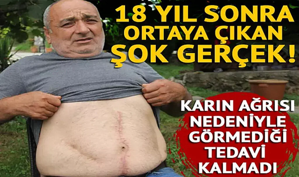 Yıllardır Karın Ağrısı Yaşıyordu, Gerçek 18 Yıl Sonra Ortaya Çıktı: 'Yüzde 73 Engelli Haline Geldim'