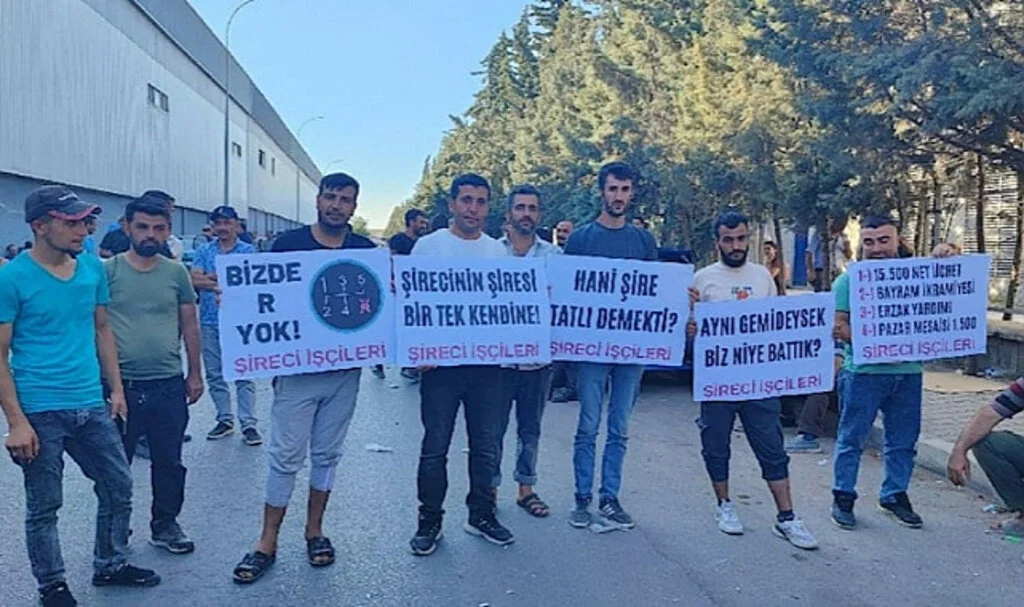 Zam İsteyen Yüzlerce İşçi İşten Atıldı, Sendika Genel Başkanı Gözaltına Alındı