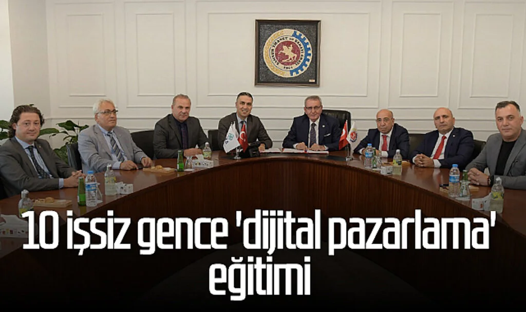 10 işsiz gence 'dijital pazarlama' eğitimi