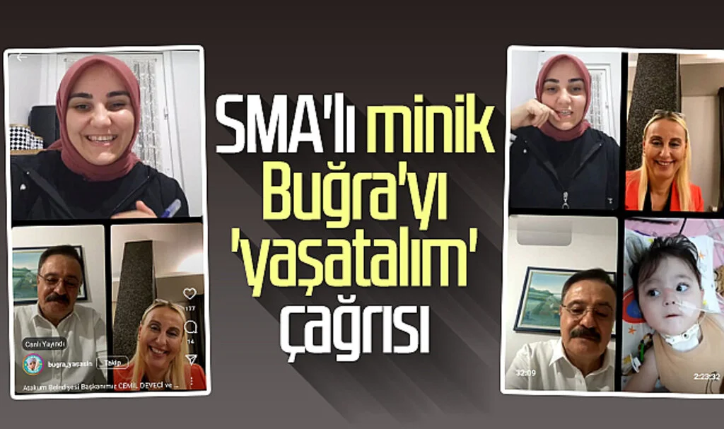 Atakum Belediye Başkanı Cemil Deveci'den SMA'lı minik Buğra'yı 'yaşatalım' çağrısı