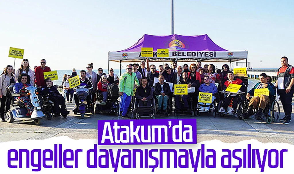 Atakum'da engeller dayanışmayla aşılıyor