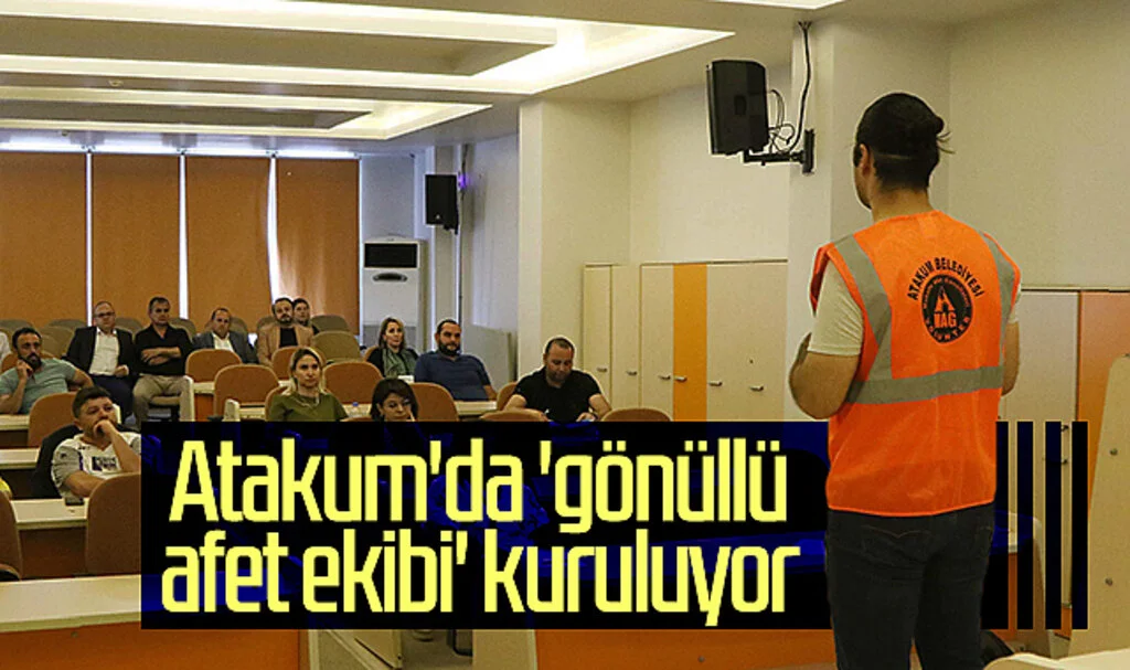 Atakum'da 'gönüllü afet ekibi' kuruluyor