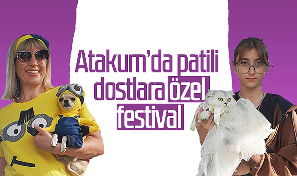 Atakum’da patili dostlara özel festival
