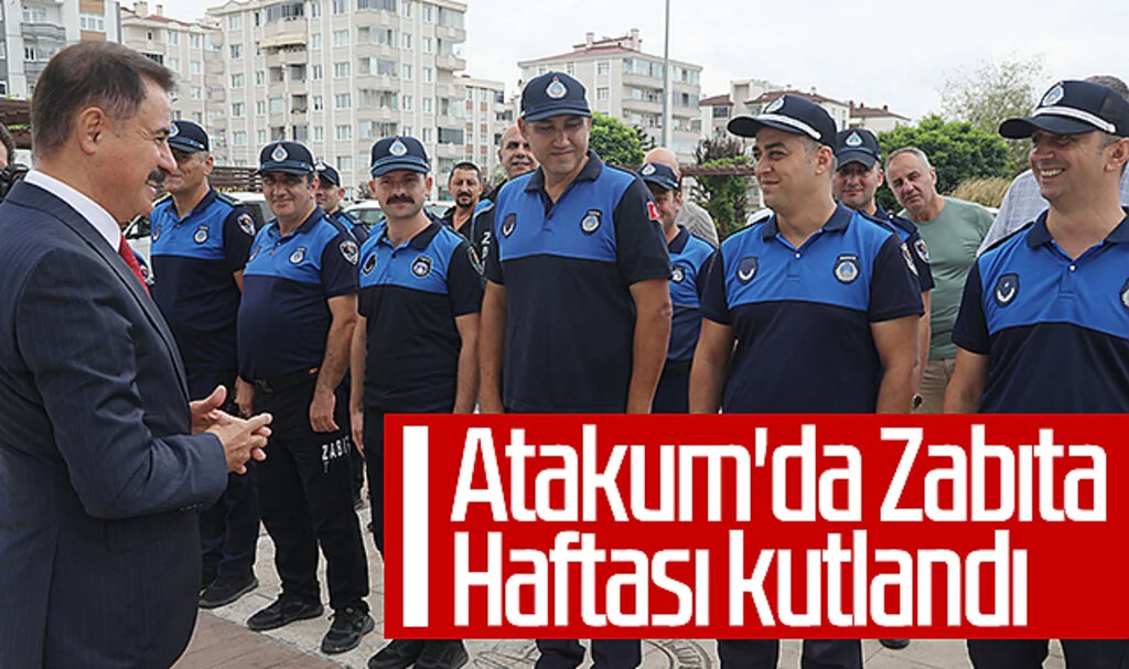 Atakum'da Zabıta Haftası kutlandı
