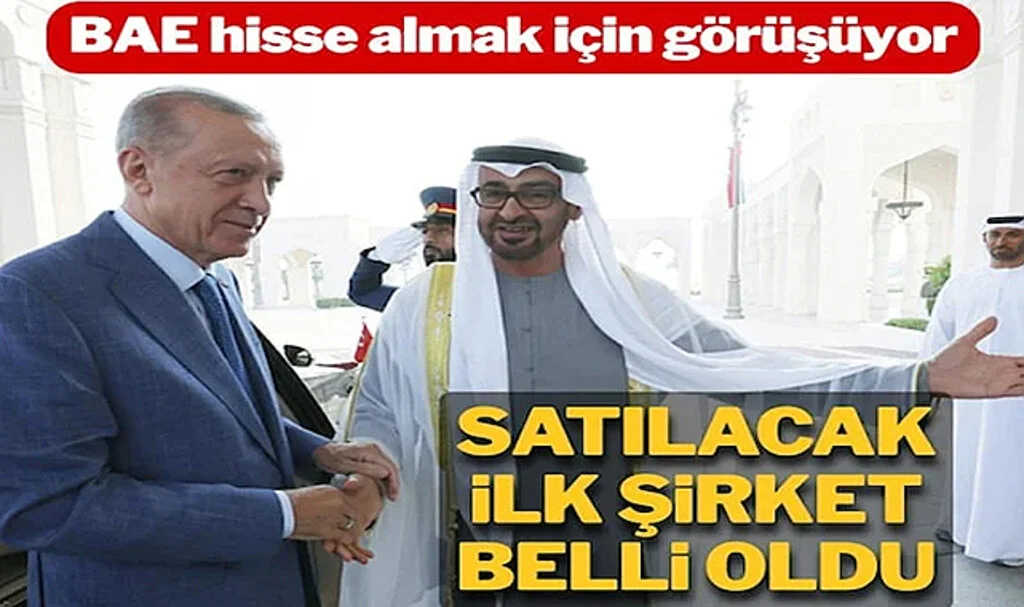 BAE’nin Türkiye’de Hisse Alacağı İlk Şirket Belli Oldu