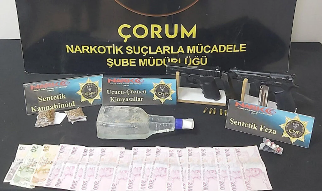 Çorum’da Zehir Tacirlerine Geçit Yok!