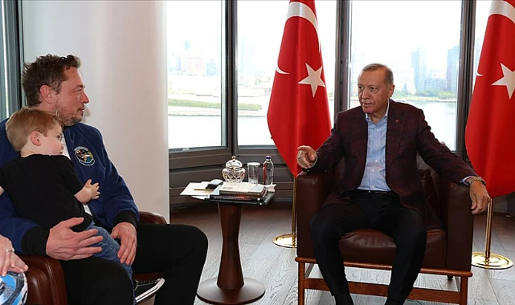 Cumhurbaşkanı Erdoğan, Elon Musk'ı kabul etti