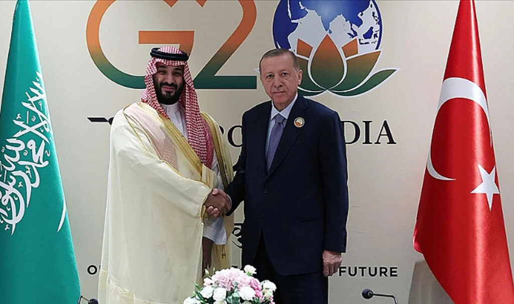 Cumhurbaşkanı Erdoğan, Suudi Arabistan Veliaht Prensi Selman ile görüştü