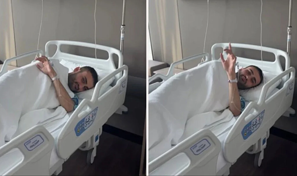 CZN Burak, Safra Kesesi Rahatsızlığından Dolayı Hastaneye Yattı