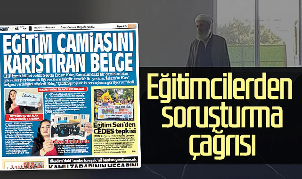 Eğitimcilerden Samsun'daki olaya soruşturma çağrısı 