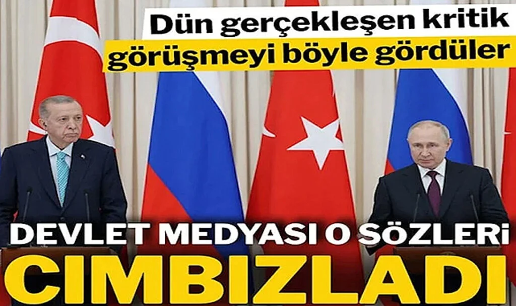 Erdoğan-Putin Görüşmesindeki Bu Sözlere Dikkat Çektiler: Esad Yönetiminden Dikkat Çeken Vurgu