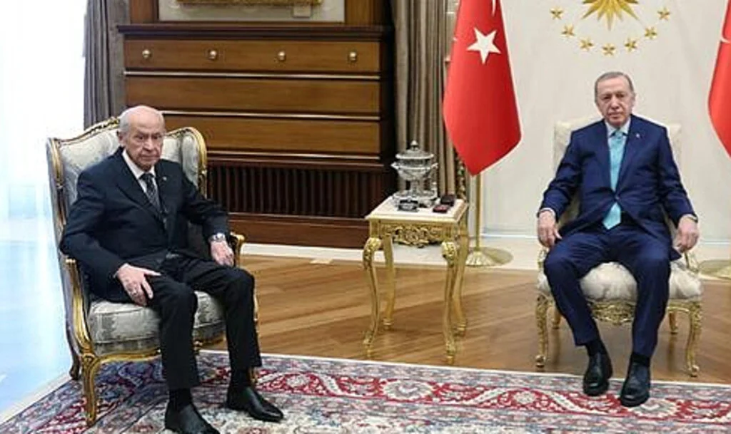 Erdoğan ve Bahçeli arasında sürpriz görüşme