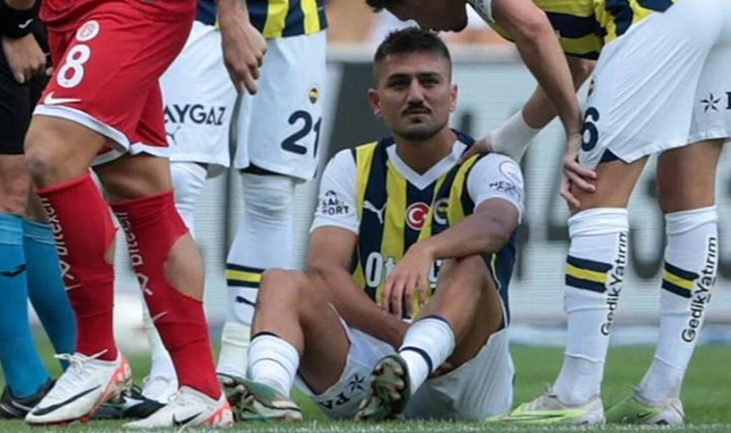 Fenerbahçe'den Cengiz Ünder sakatlık açıklaması