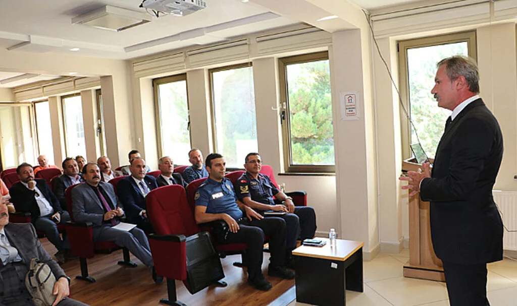 Havza'da Okul Güvenliği Toplantısı Yapıldı