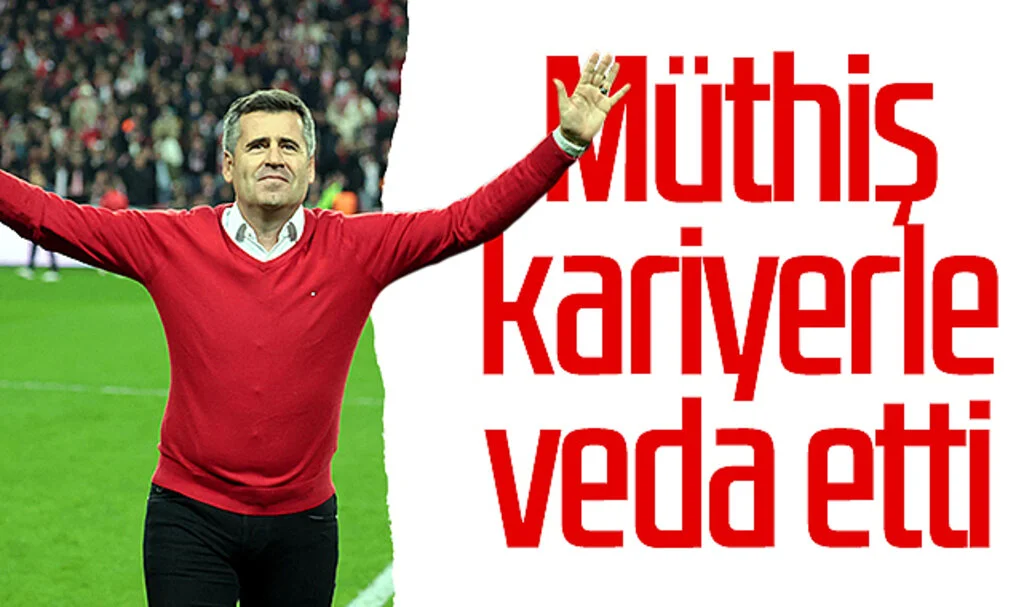 Hüseyin Eroğlu Samsunspor'a müthiş kariyerle veda etti