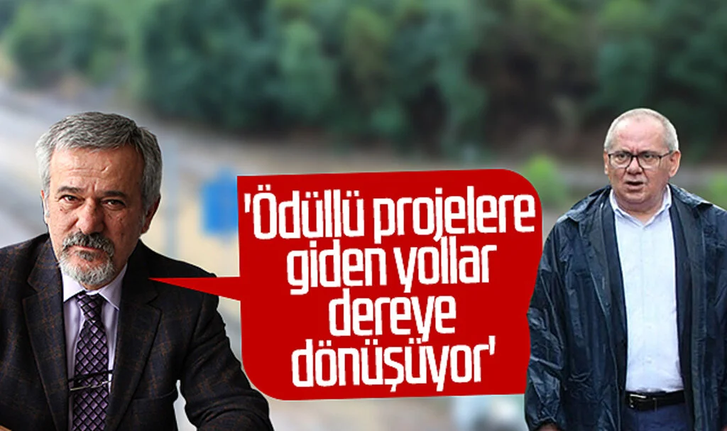 İshak Memişoğlu SBB Başkanı Mustafa Demir'i eleştirdi! 'Ödüllü projelere giden yollar dereye dönüşüyor'