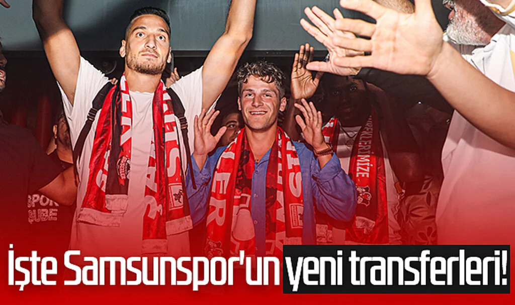 İşte Samsunspor'un yeni transferleri!