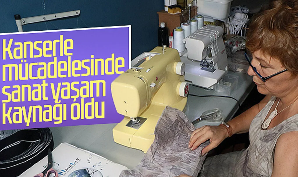 Kanserle mücadelesinde sanat yaşam kaynağı oldu