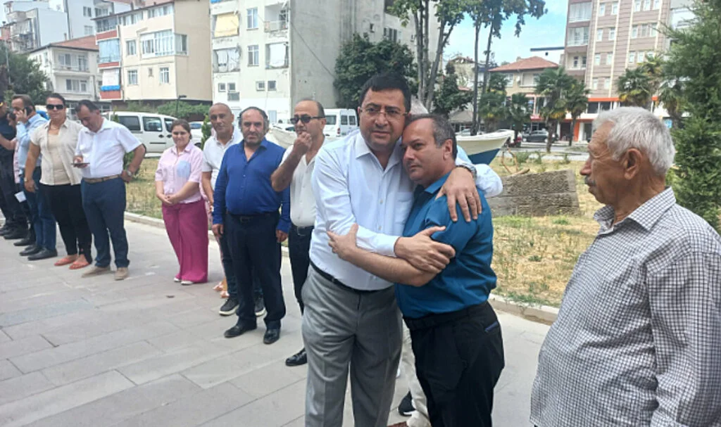 Kaymakam Fikret Zaman Alaçam'a veda etti