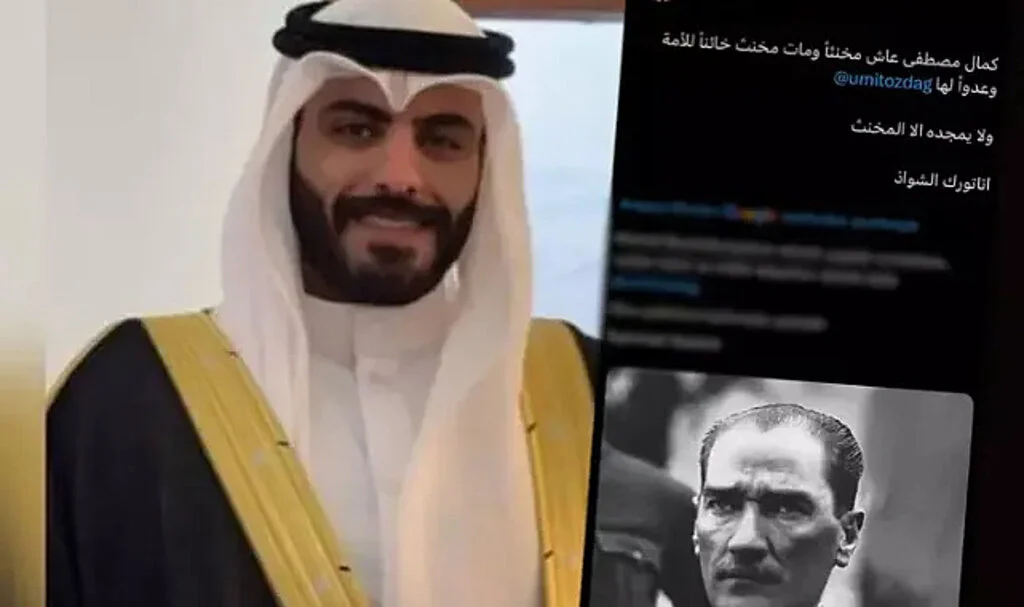 Kuveytli Yazar  Atatürk'ü Hedef Aldı, Tepkiler Peş Peşe Geldi: 'Ülkeye Girişi Yasaklansın'