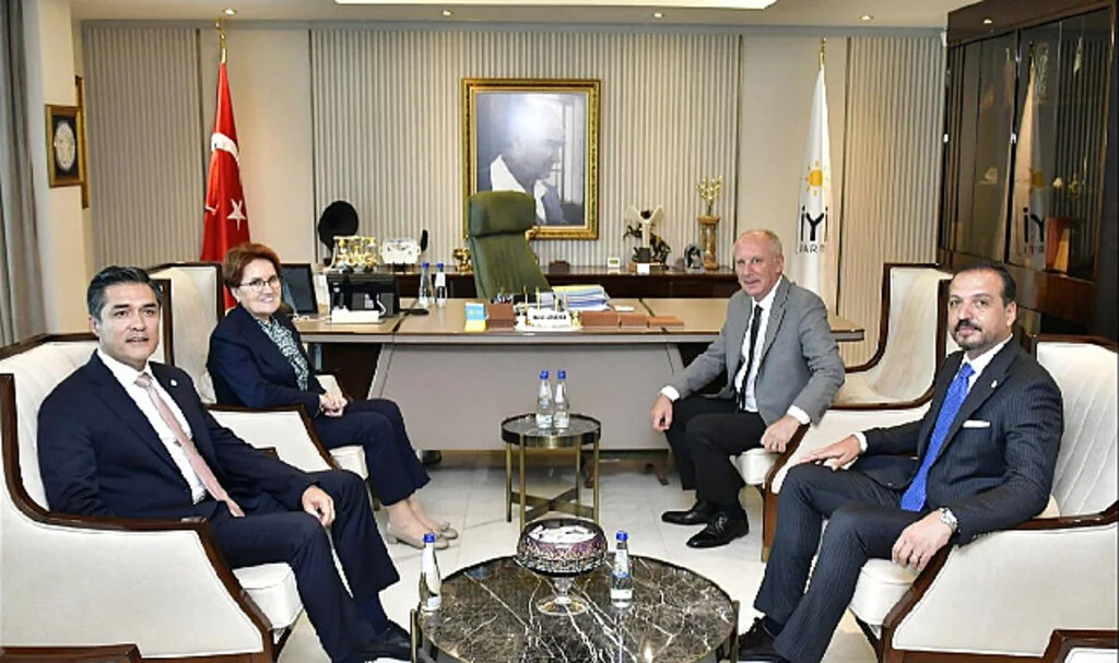 Muharrem İnce’den Meral Akşener’e Ziyaret