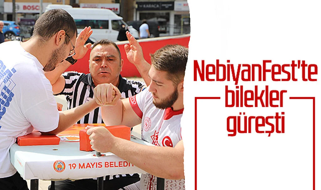 NebiyanFest'te Bilekler Güreşti
