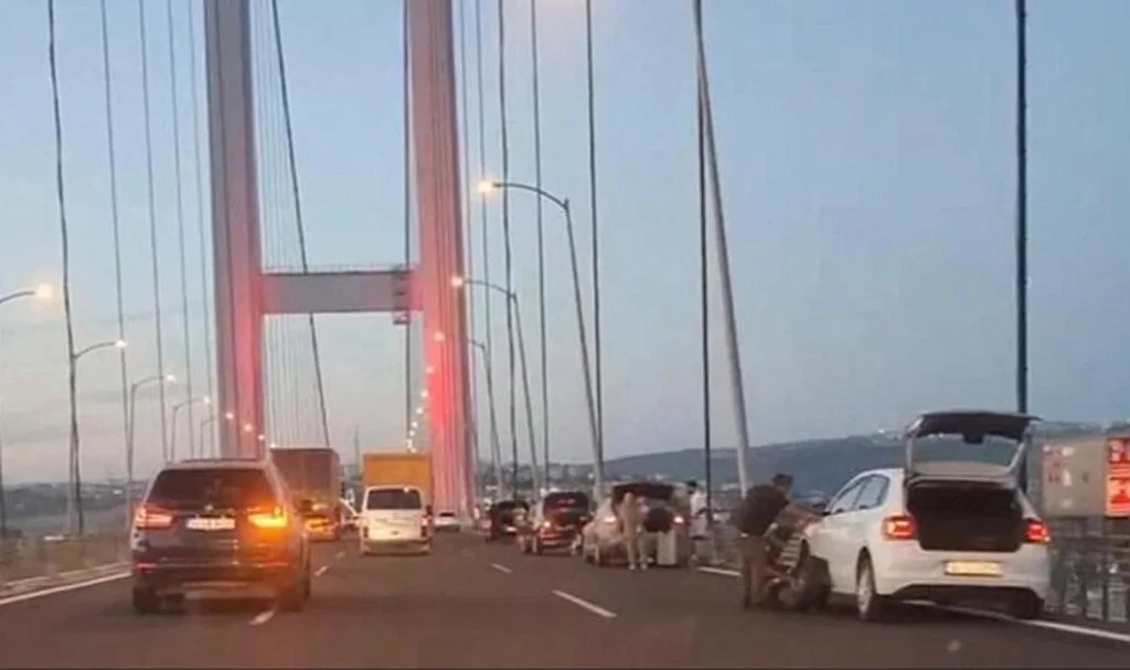 Osmangazi Köprüsü'nde 10 Otomobilin Lastiği Aynı Anda Nasıl Patladı! İlginç Olayın Sırrı Çözüldü