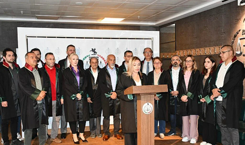 Samsun Barosu avukatlarından şiddet tepkisi 