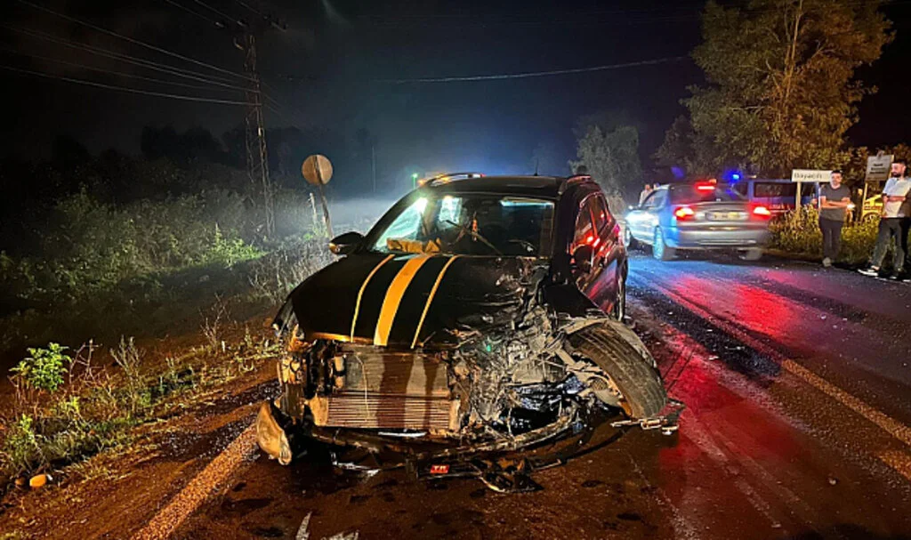 Samsun Çarşamba'da Trafik Kazasında 1 Kişi Yaralandı