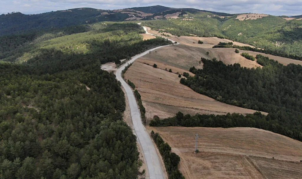 'Samsun'da beton yollar ulaşımda konforu artırıyor'