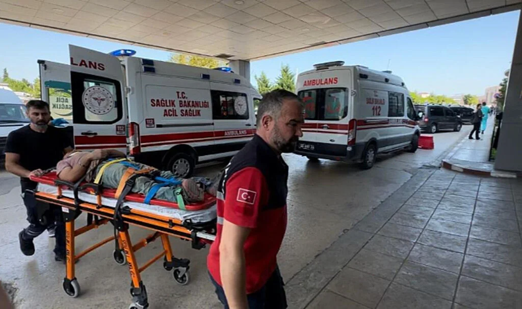 Samsun’da İnşaattan Düşen İşçi Yaralandı