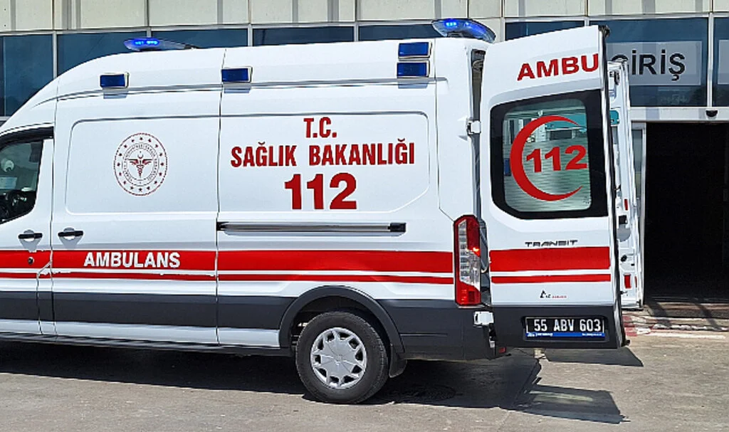 Samsun’da Motosikletle Bisikletin Çarpıştığı Kazada 2 Kişi Yaralandı
