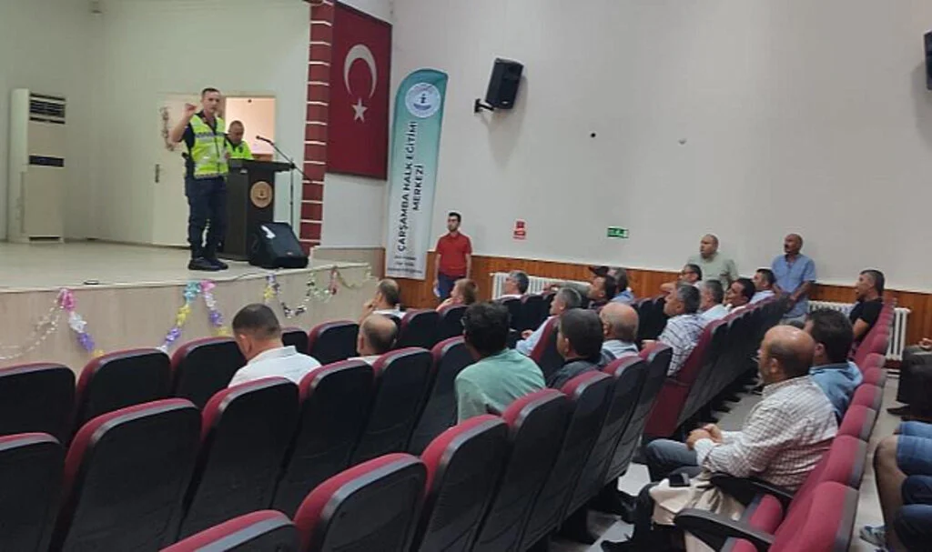 Samsun’da Okul Servisi Şoförlerine Seminer