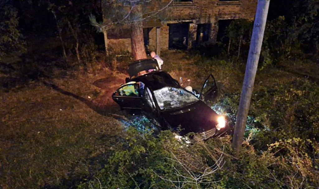 Samsun'da otomobil devrildi! 1 yaralı...