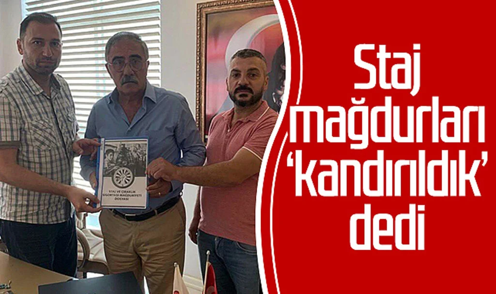 Samsun'da Staj mağdurları 'kandırıldık' dedi