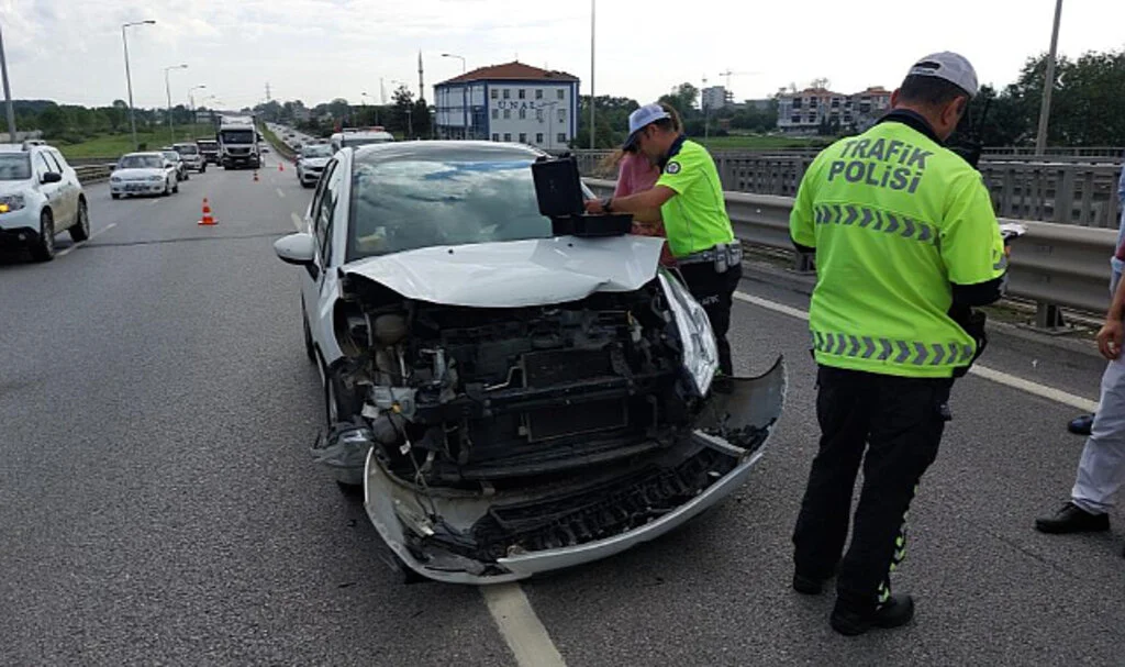 Samsun'da Zincirleme Kaza