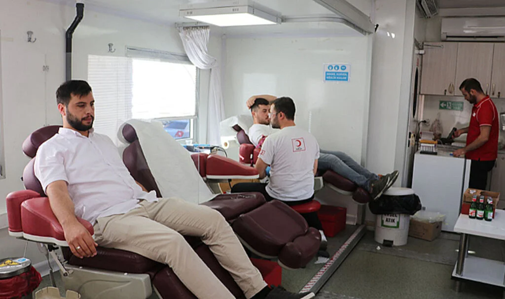 Samsun Havza'da Kan Bağışları Toplandı