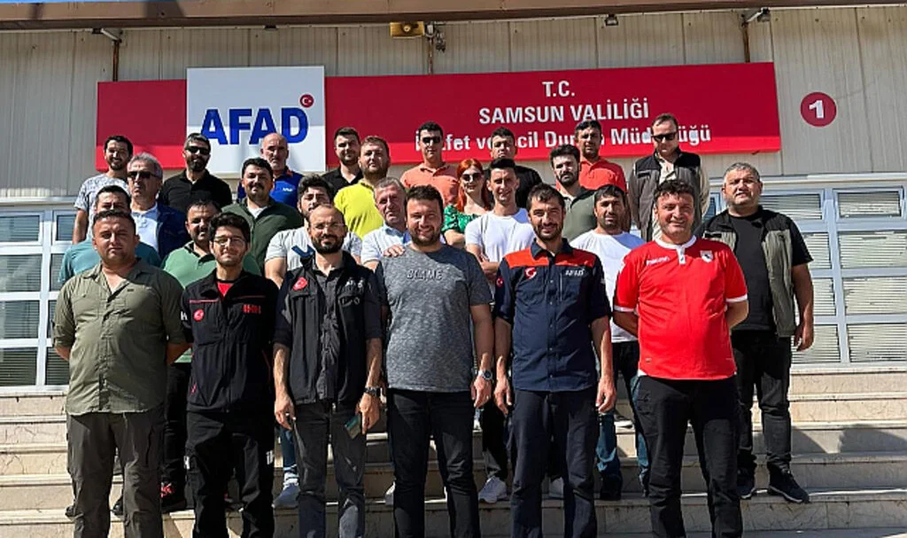 Samsun İHH Arama Kurtarma Göreve Hazır 