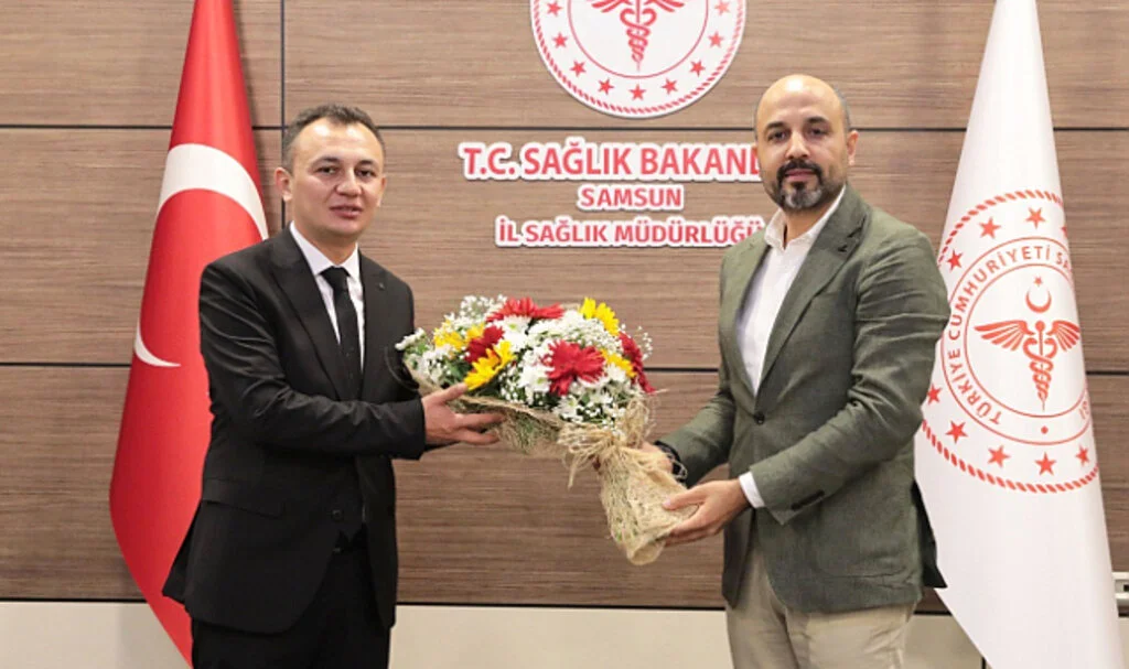 Samsun İl Sağlık Müdürlüğü'nde devir teslim