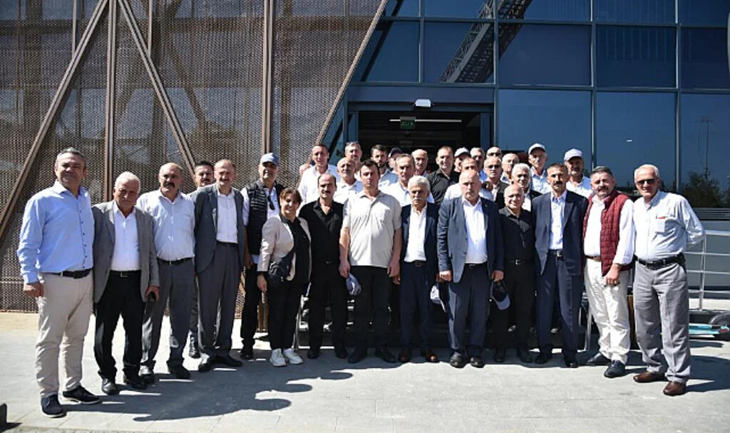 Samsun'un İlçelerindeki Muhtarlar SBB Projelerini Gezdi