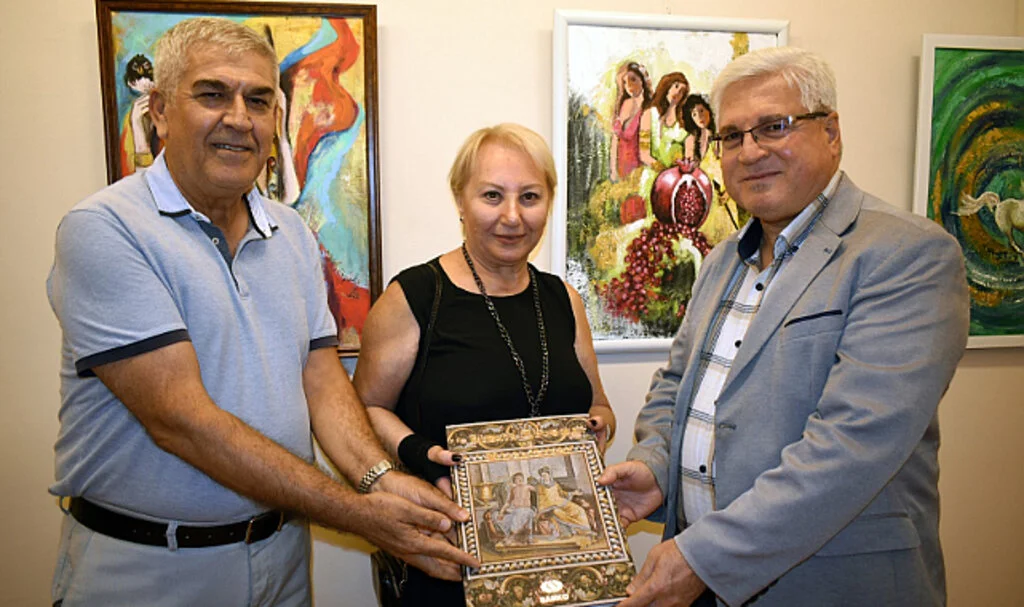 Samsunlu Ressam Melek Yıldız Ergül'den çok özel sergi 