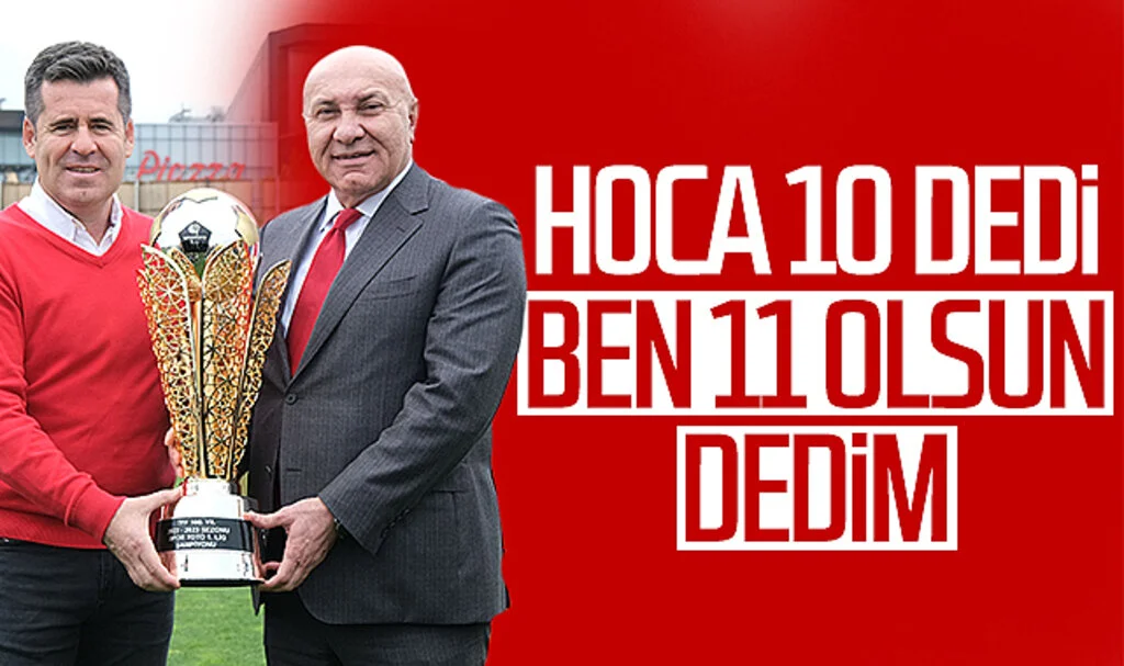 Samsunspor Başkanı Yüksel Yıldırım’dan transfer açıklaması: Hoca 10 dedi, ben 11 olsun dedim