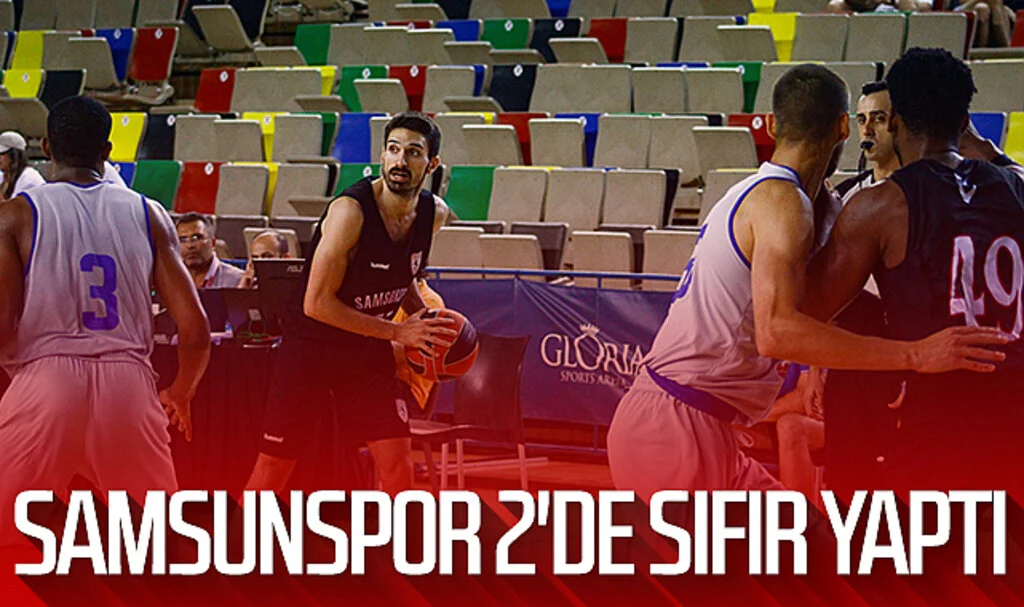 Samsunspor Basketbol 2'de sıfır yaptı