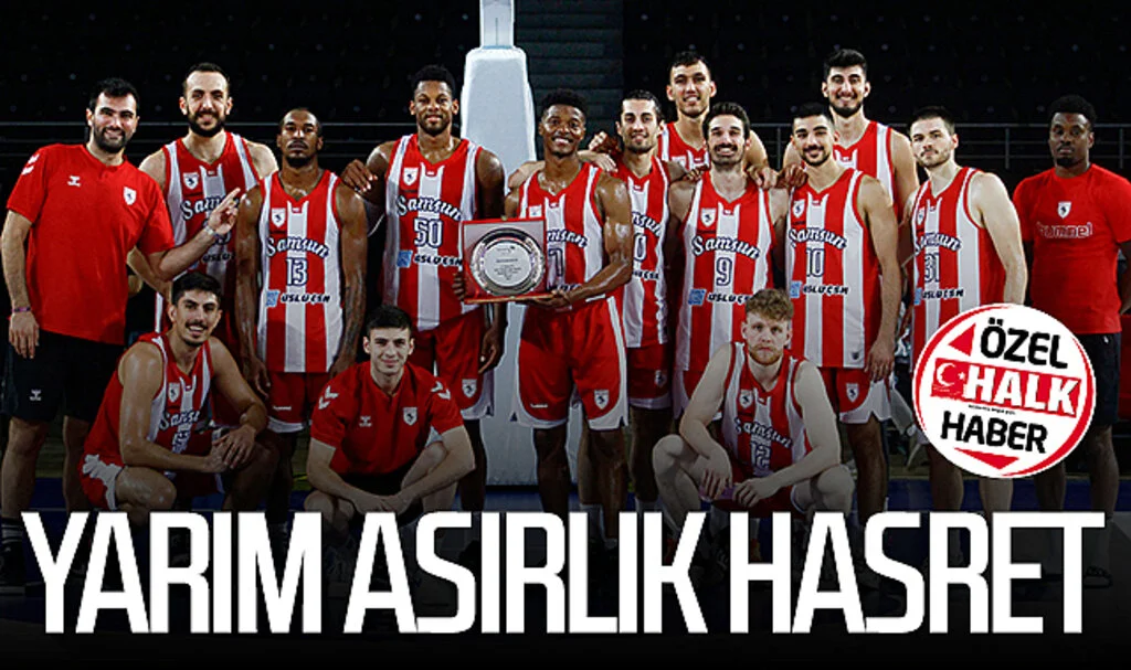 Samsunspor Basketbol 51 yıl aradan sonra Süper Lig'de! Yarım asırlık hasret...