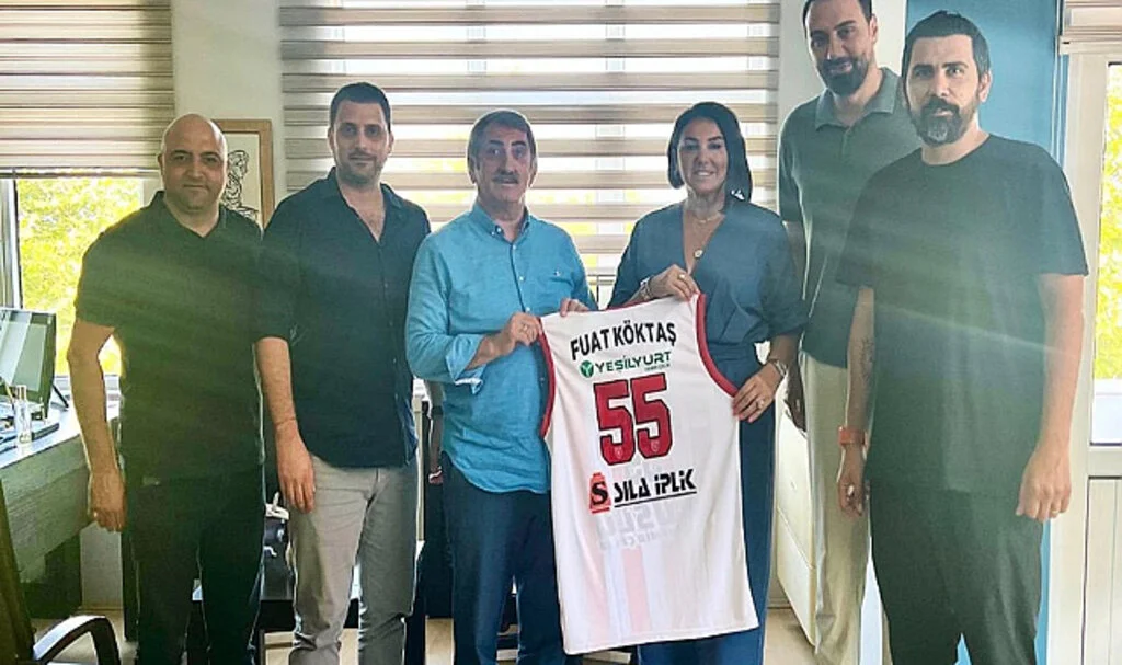 Samsunspor Basketbol yönetimi ziyaret turlarında