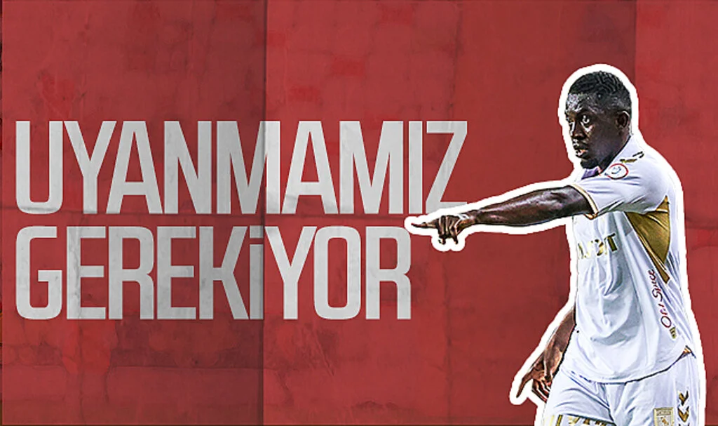 Samsunspor’da Fofana’dan Antalyaspor maçı sonrası açıklama: Uyanmamız gerekiyor